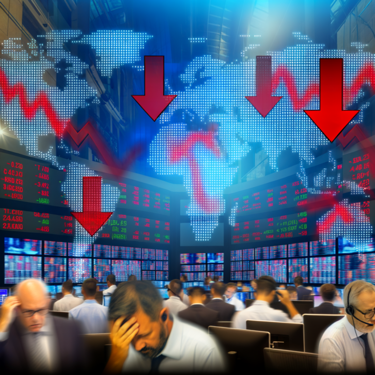 Stocks are facing another rough ride after a global IT outage hit businesses worldwide, with weekly losses in play.