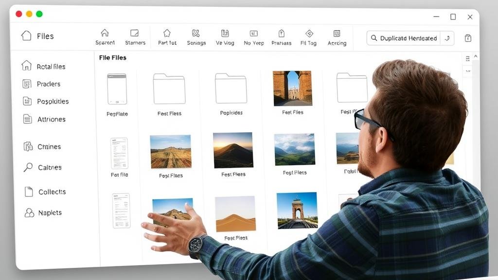 A clean and organized desktop with an email inbox showing a 'zero unread' message, conveying a sense of calm and control.
