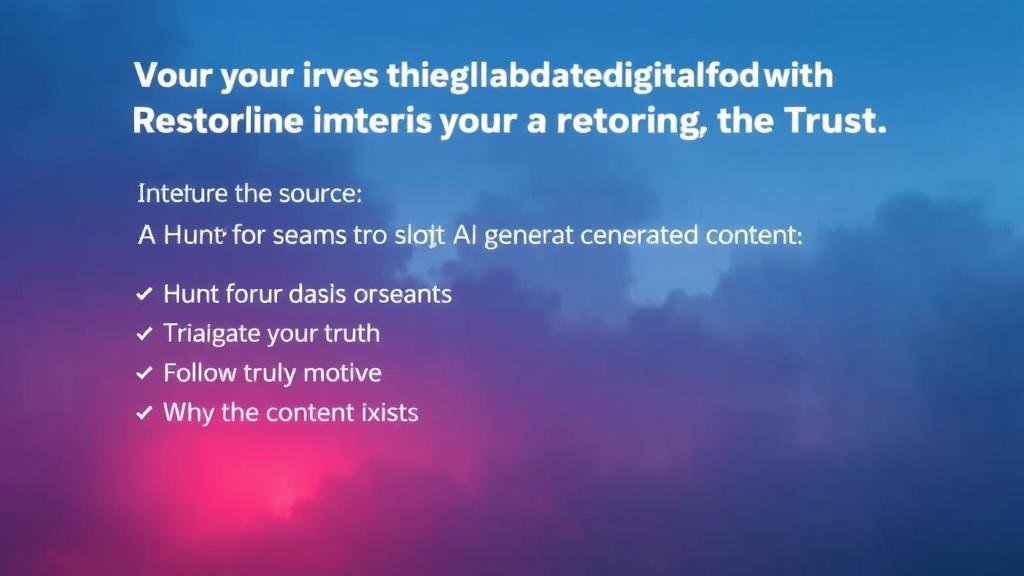 A person holding a magnifying glass to a computer screen, signifying the need for critical inspection of online information.