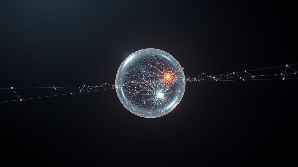 A futuristic, visually stunning image of a stylized quantum computer, with glowing circuits and a light emanating from its core, symbolizing the dawn of the quantum revolution and a new era of technology.