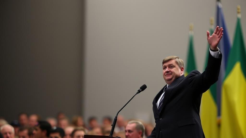 President Zelenskyy looking concerned, illustrating a major blow to his presidency.