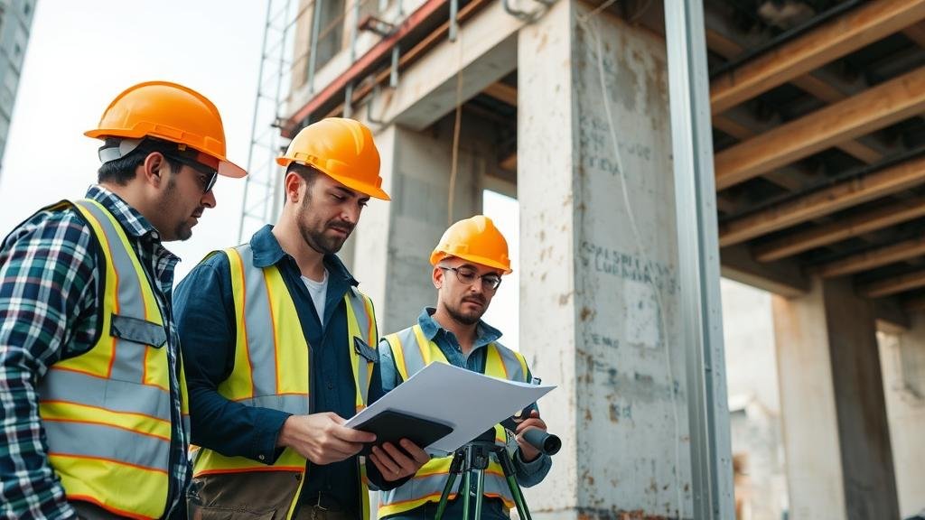 A visual metaphor for 'tofu-dreg' construction, showing a building with cracked walls and a precarious, unstable appearance, symbolizing the real estate crisis and residents' concerns about safety.