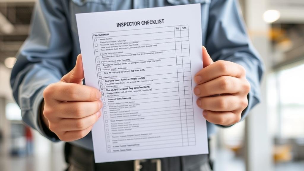 Split-screen image showing a high-rise fire on one side and a massive construction site in China on the other, representing the reasons for the safety push.