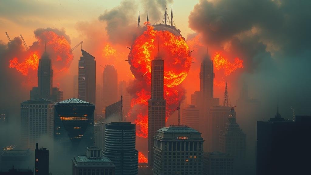 A visual metaphor for the recurring market turmoil, echoing the events of last April.