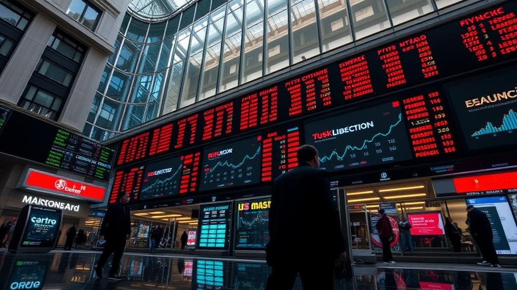 A wave of uncertainty spreads globally, with European and Asian markets reacting to the tech sell-off in the U.S.