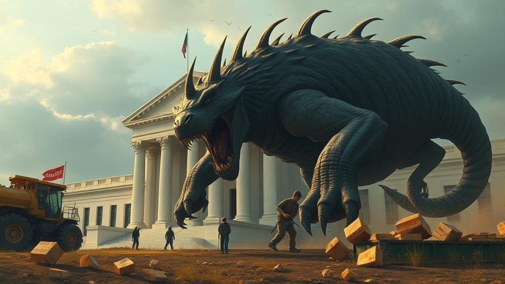 The Federal Reserve battles a tired 'inflation beast' while a 'sluggish job market' concern appears.