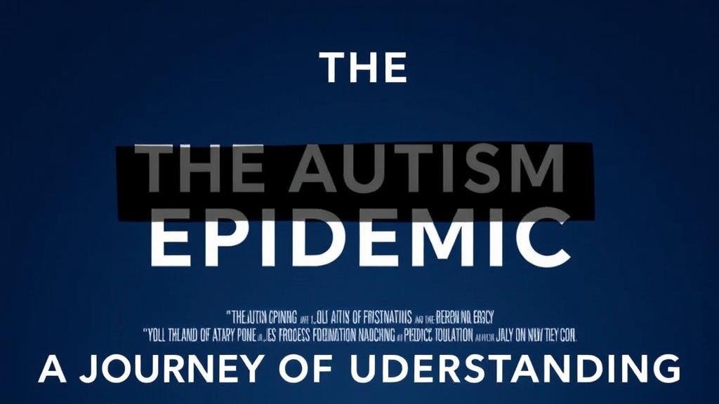 autism-journey-of-understanding.jpg A movie poster with the title The Autism Epidemic crossed out and replaced with A Journey of Understanding