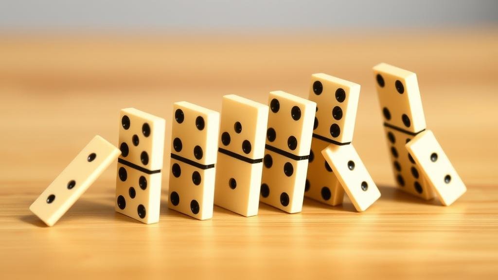 A person stands at the bottom of a huge mountain, looking up with a determined expression, symbolizing an overwhelming goal.