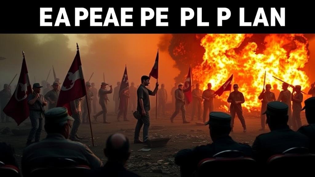 A controversial peace plan, centered on a ceasefire, is being discussed, with details kept secret.