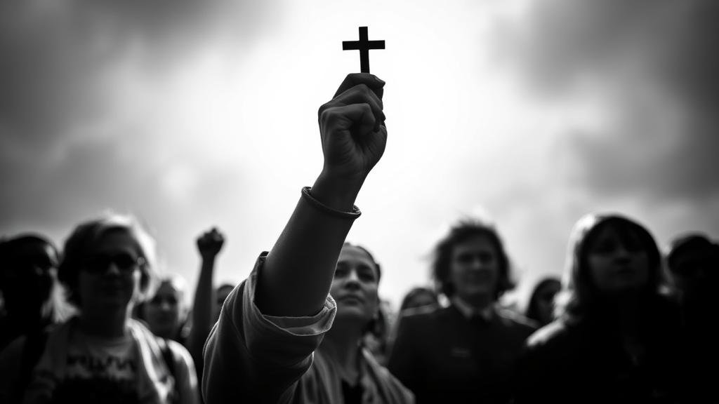 A powerful image symbolizing the fight for justice for survivors, representing a crucial step toward accountability and a necessary national conversation.