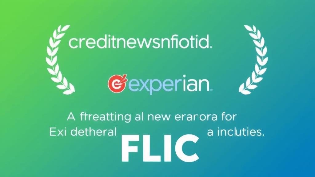 A graphic celebrating the partnership between Creditnewsinsider, Experian, and FLIC, symbolizing a new era for financial literacy and inclusion.