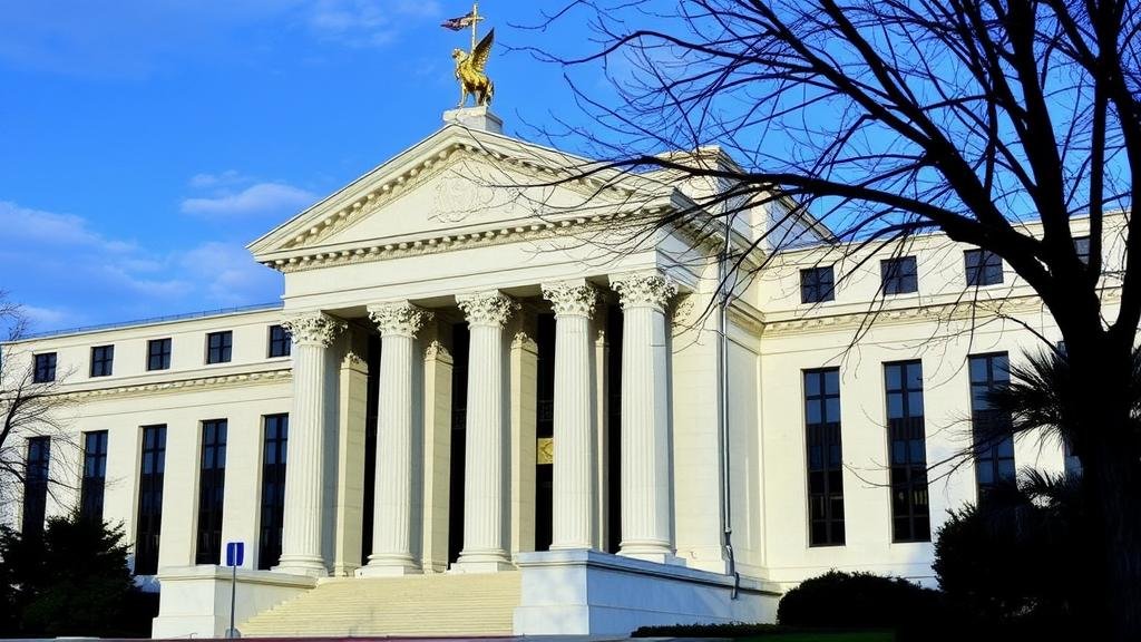 A person cautiously walking a tightrope over a chart showing market volatility, representing the potential risks and key economic indicators to watch.