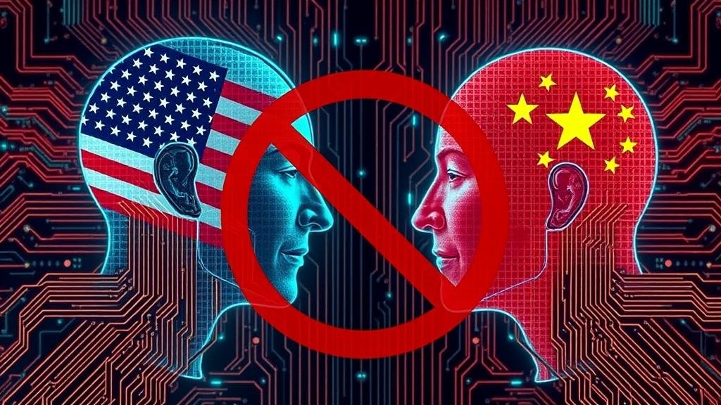 The U.S. and China are locked in a high-stakes tech race for dominance in artificial intelligence. The decision to sell or ban the AI chips is a major strategic move in this competition.
