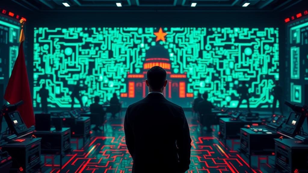 The debate over national security, with fears that the advanced AI chips could be used to modernize the Chinese military, leading to autonomous weapons and next-level surveillance.