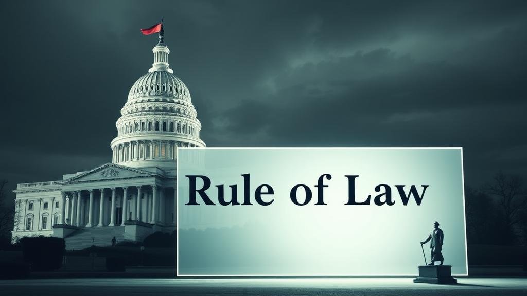 A stylized image of the U.S. Constitution, with a glowing magnifying glass focused on the 'Appointments Clause,' symbolizing the core legal text at the center of the controversy.