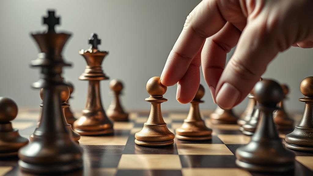 A high-stakes political chess match, with a prosecutor being moved like a pawn by a powerful hand, challenging the established legal order.