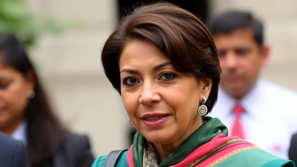 A British Labour MP, Tulip Siddiq, embroiled in a corruption scandal, accused of leveraging her relationship with her aunt, Sheikh Hasina, the then Prime Minister of Bangladesh, to improperly secure a valuable plot of land in Dhaka for her mother.