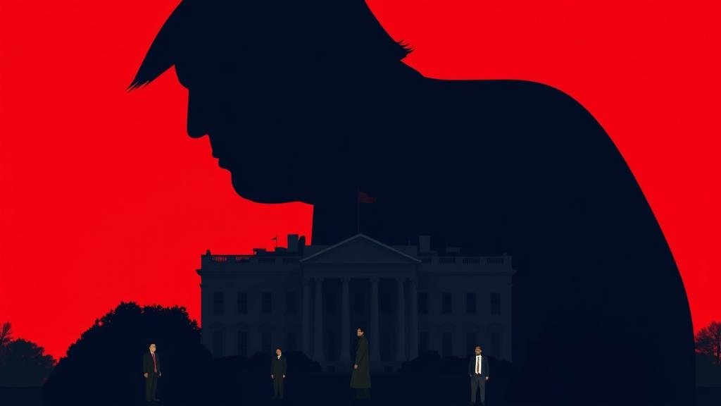 Steve Witkoff holding a sealed envelope in front of a war-scarred building in Kyiv as Ukrainian officials watch with skepticism.