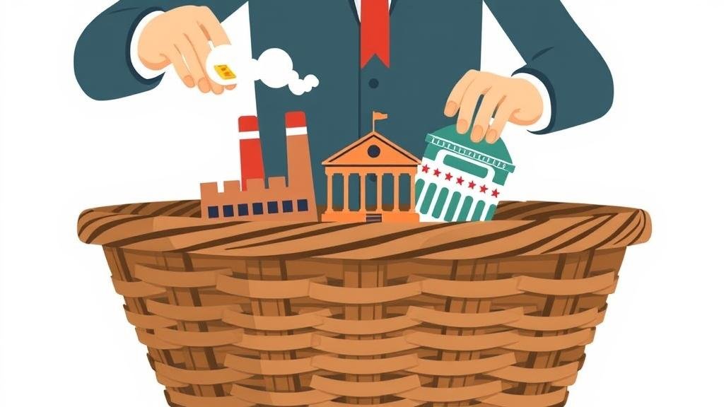 An illustration of a futuristic, sleek rocket ship labeled 'AI' launching into the sky, leaving a trail of glowing digital code and circuit patterns.