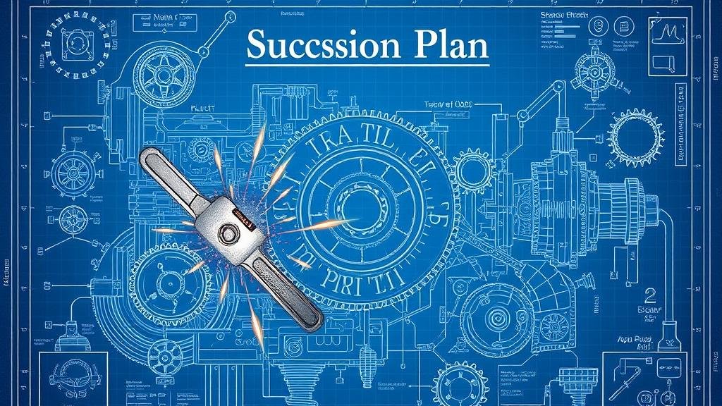 A dramatic, cinematic depiction of a high-stakes game of musical chairs taking place on the top floor of a skyscraper. The scene should feel tense and symbolic of a major corporate succession battle.