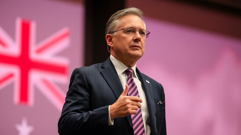 A key executive leaving a major financial firm, triggering the start of a succession plan.