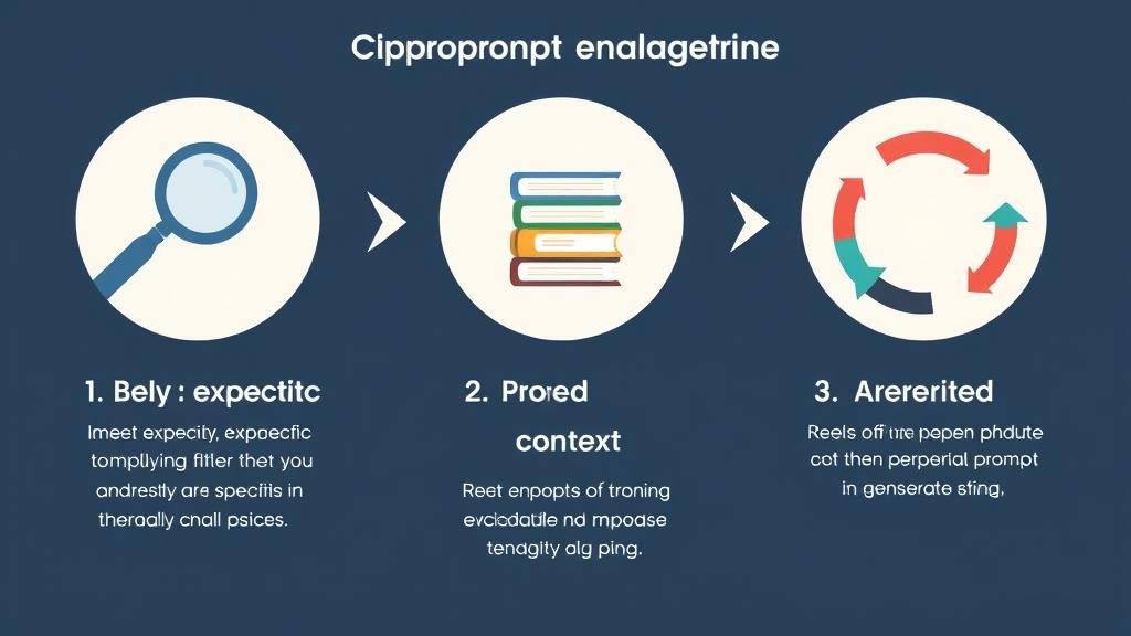A conceptual image of a human hand carefully inserting a glowing, intricate key labeled 'PROMPT' into a stylized, digital brain, unlocking a vibrant stream of creative ideas and structured data.