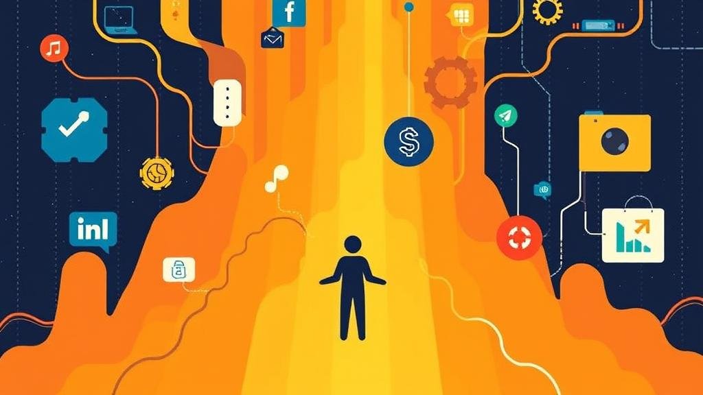 A chess board with tech company logos, representing strategic political maneuvering.